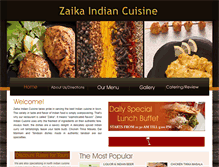 Tablet Screenshot of anindianzaika.com